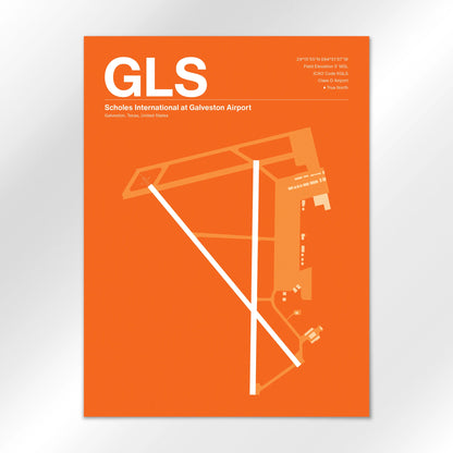 GLS Airport Diagram