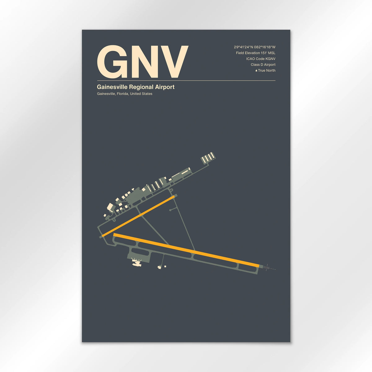 GNV Airport Diagram