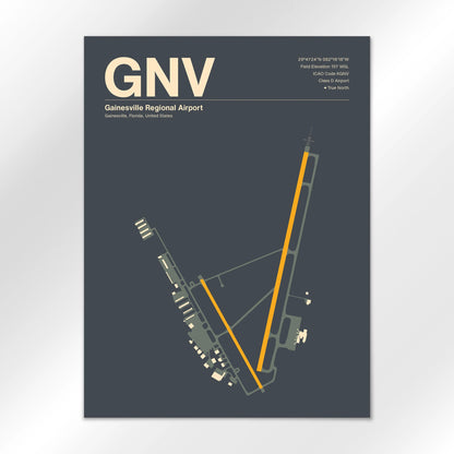 GNV Airport Diagram