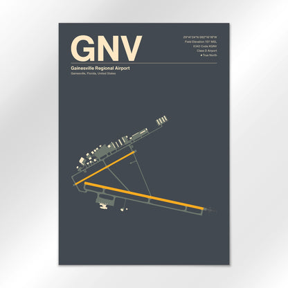 GNV Airport Diagram