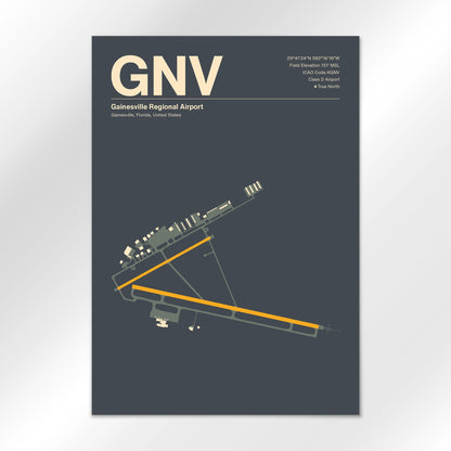 GNV Airport Diagram