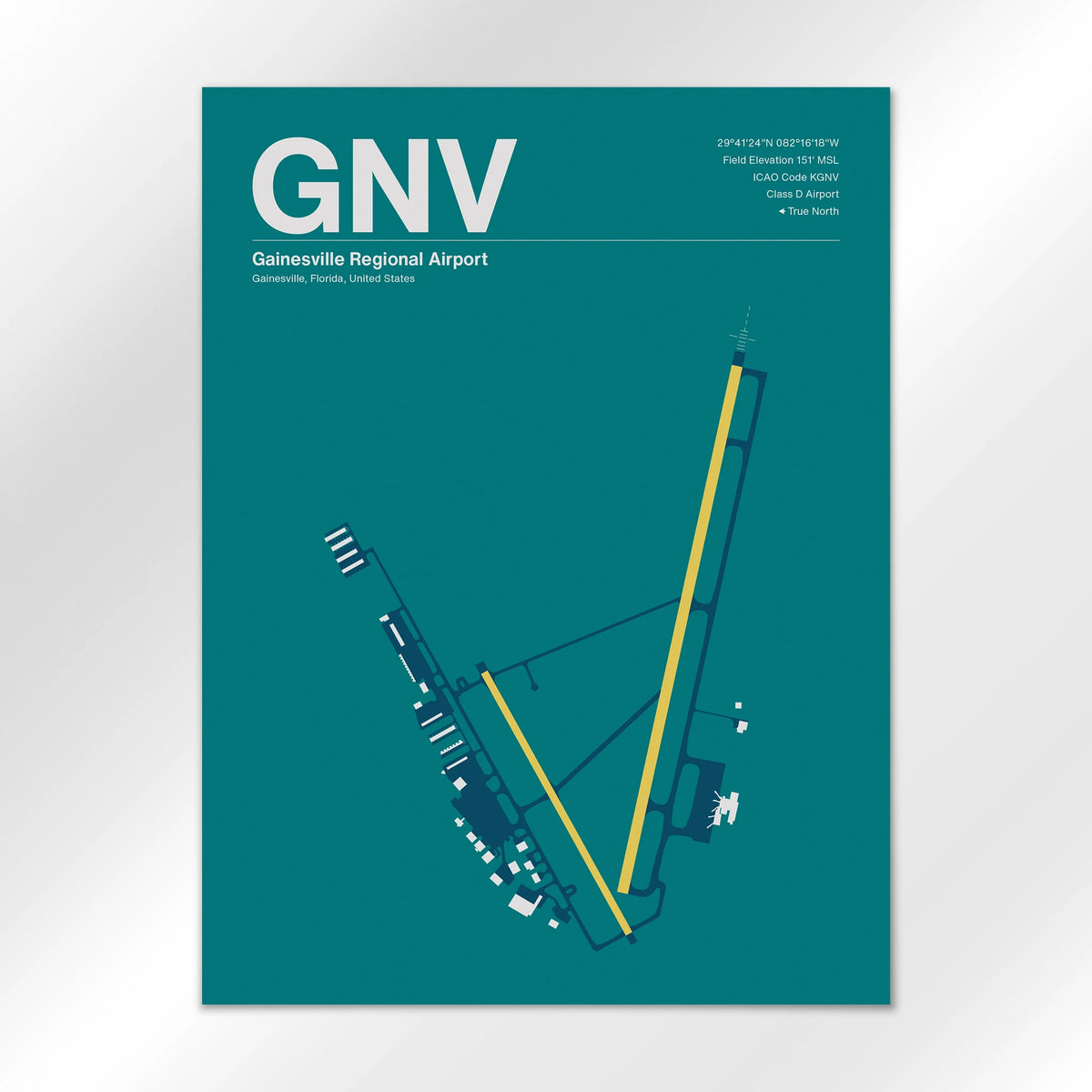 GNV Airport Diagram