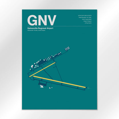 GNV Airport Diagram