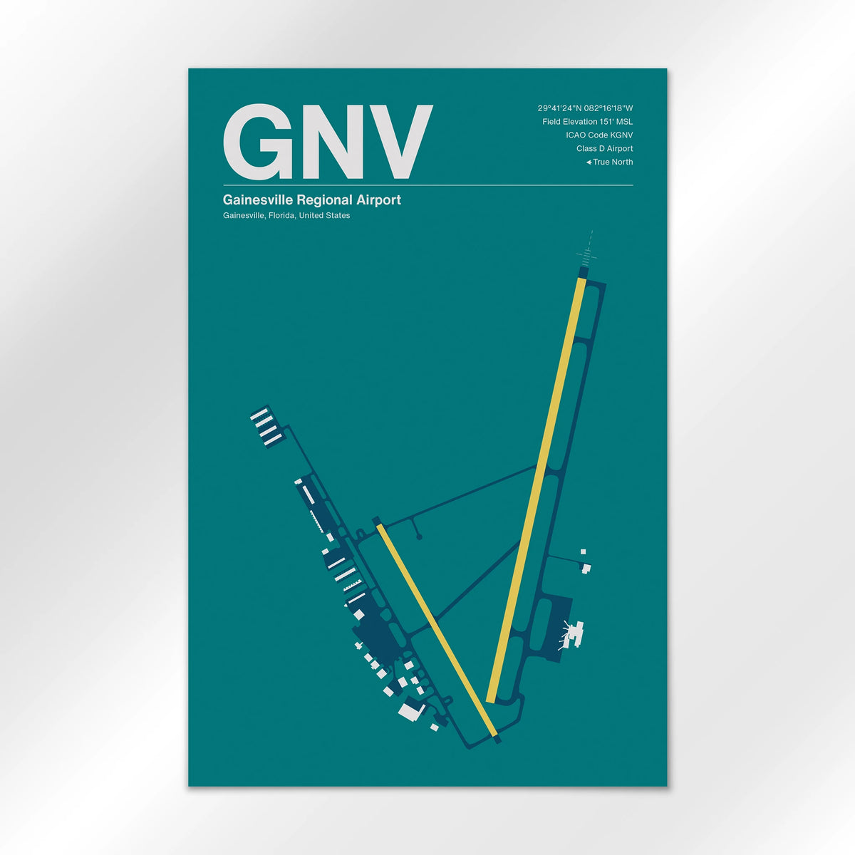 GNV Airport Diagram