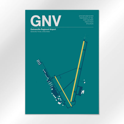 GNV Airport Diagram
