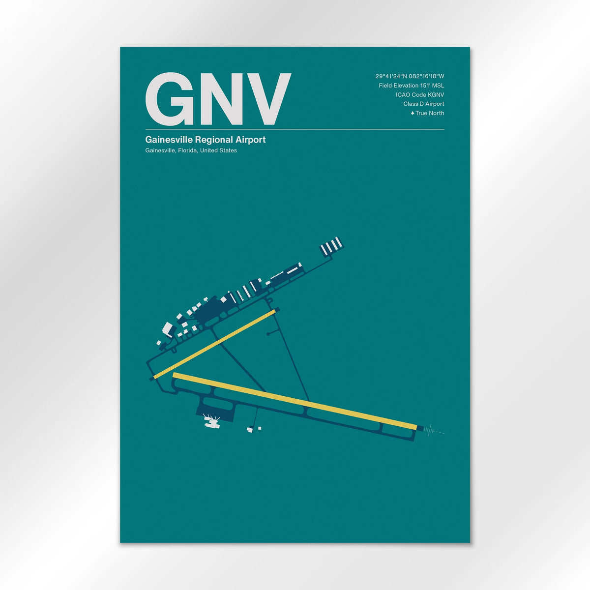 GNV Airport Diagram