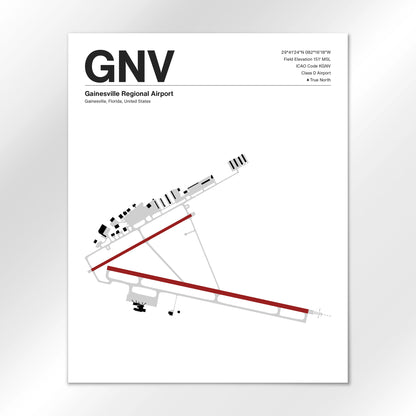 GNV Airport Diagram