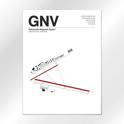 GNV Airport Diagram