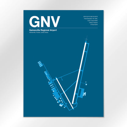GNV Airport Diagram