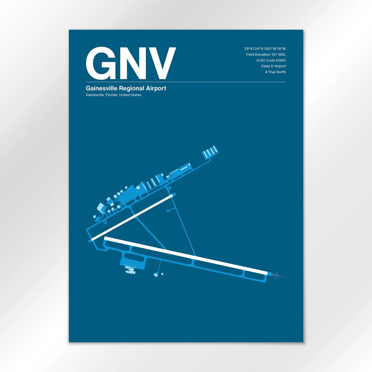 GNV Airport Diagram