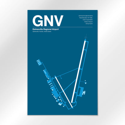 GNV Airport Diagram