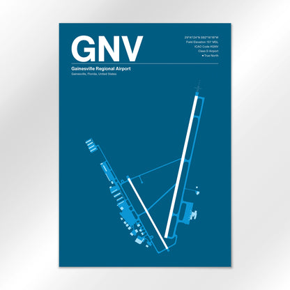 GNV Airport Diagram
