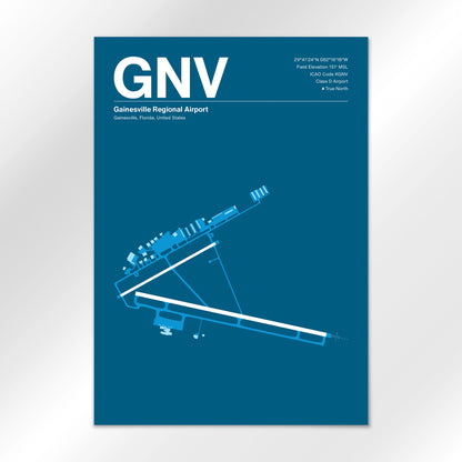 GNV Airport Diagram