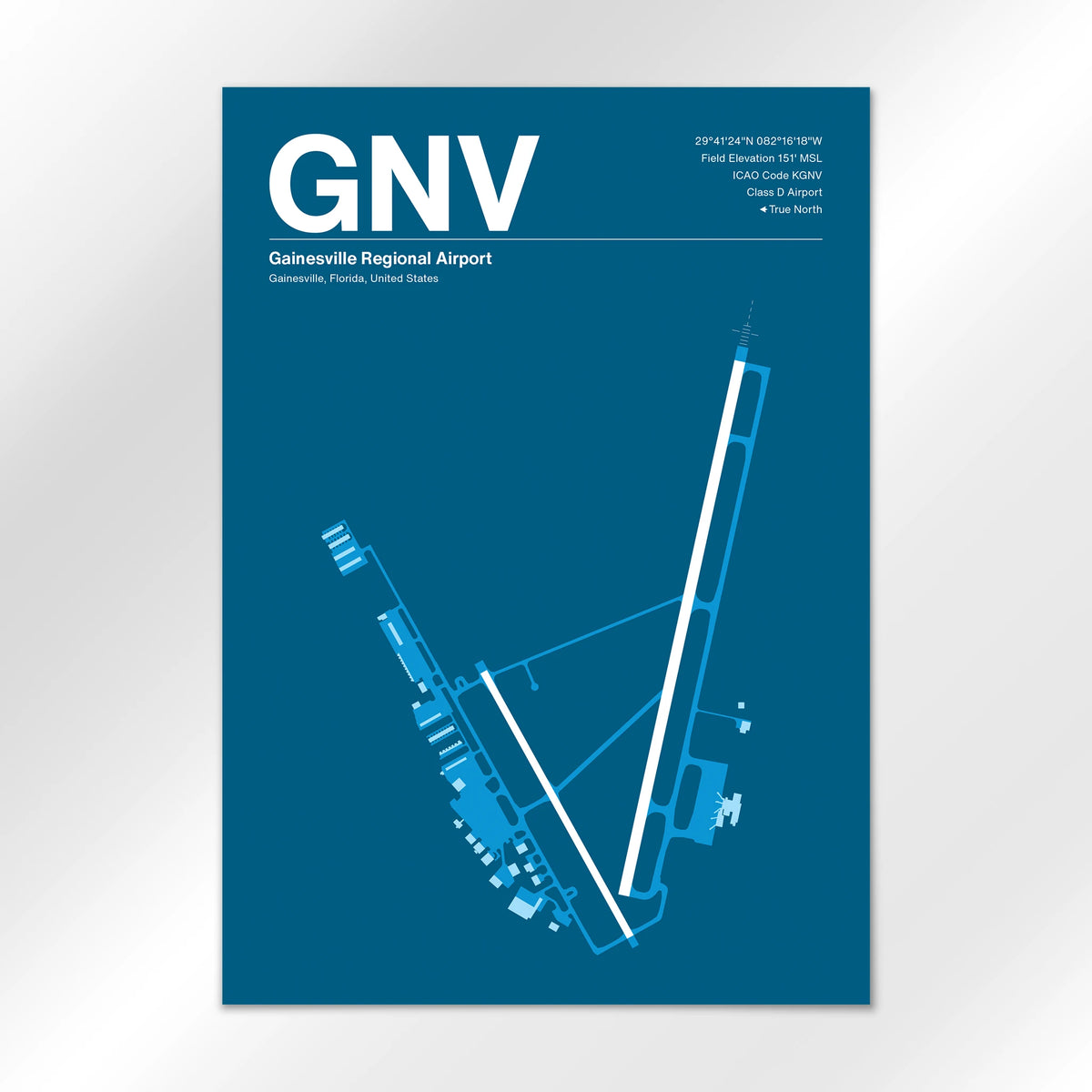 GNV Airport Diagram