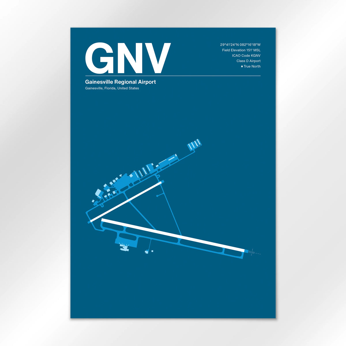 GNV Airport Diagram