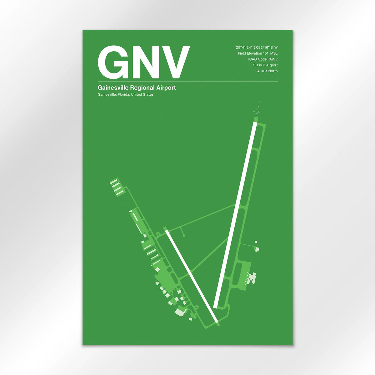 GNV Airport Diagram