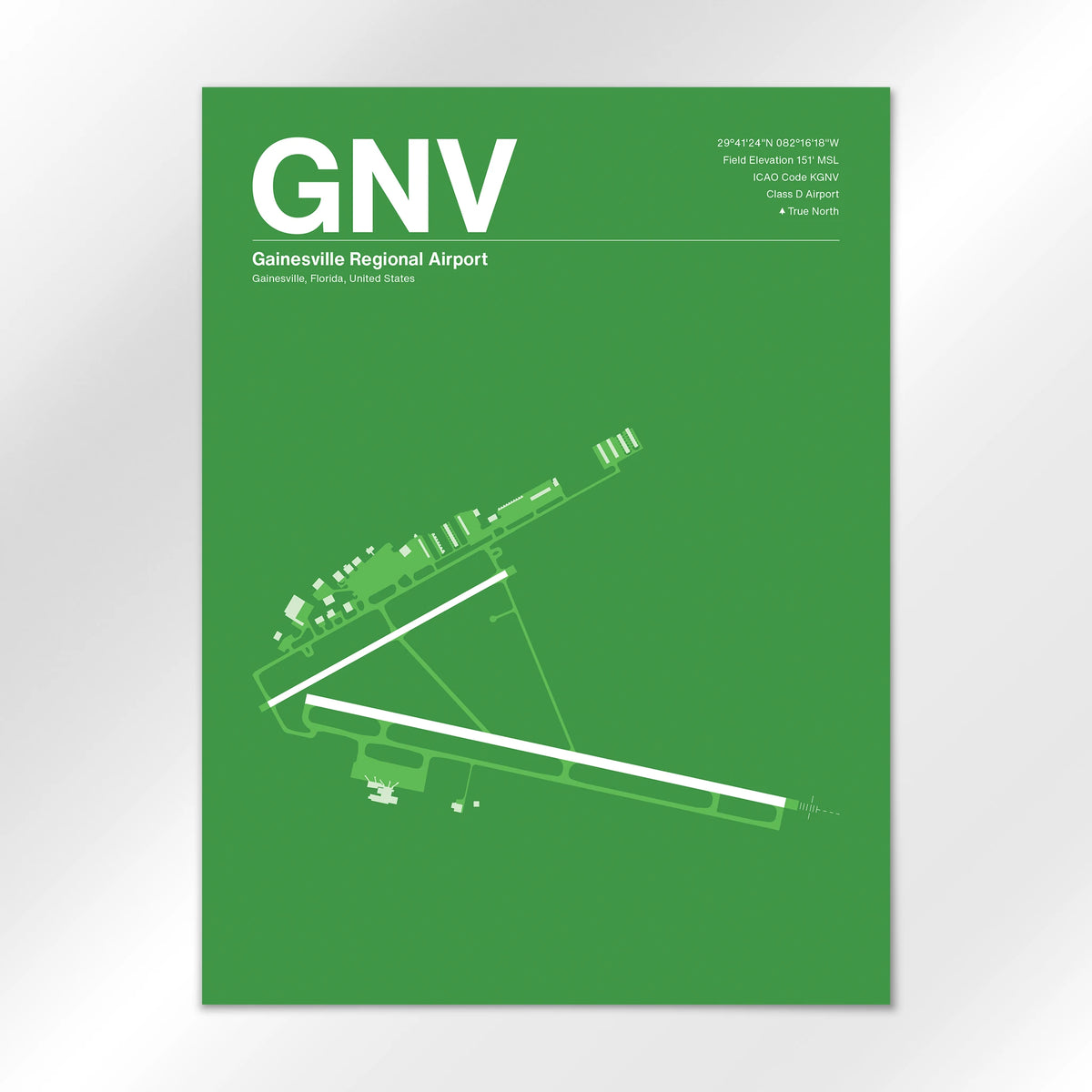 GNV Airport Diagram