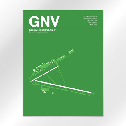 GNV Airport Diagram