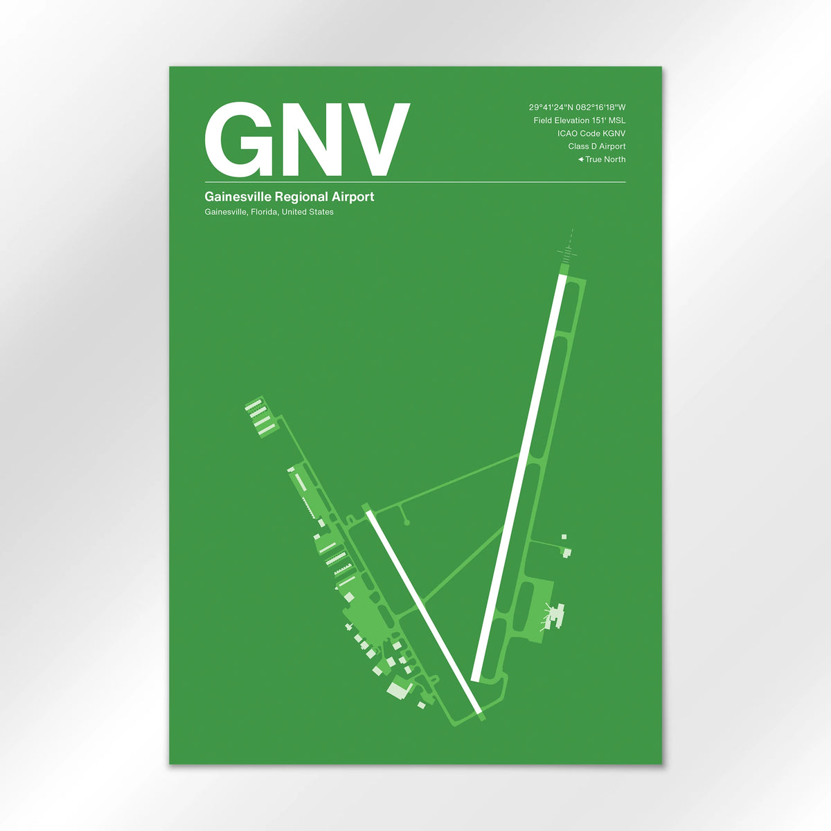 GNV Airport Diagram