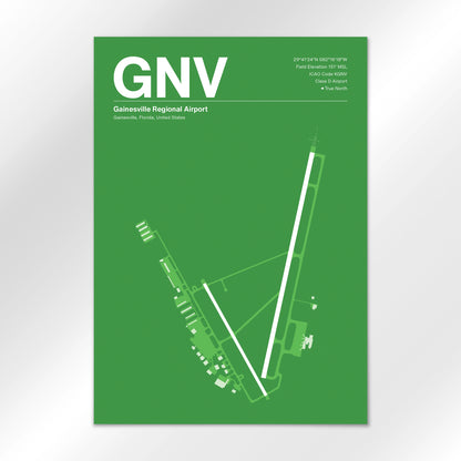 GNV Airport Diagram