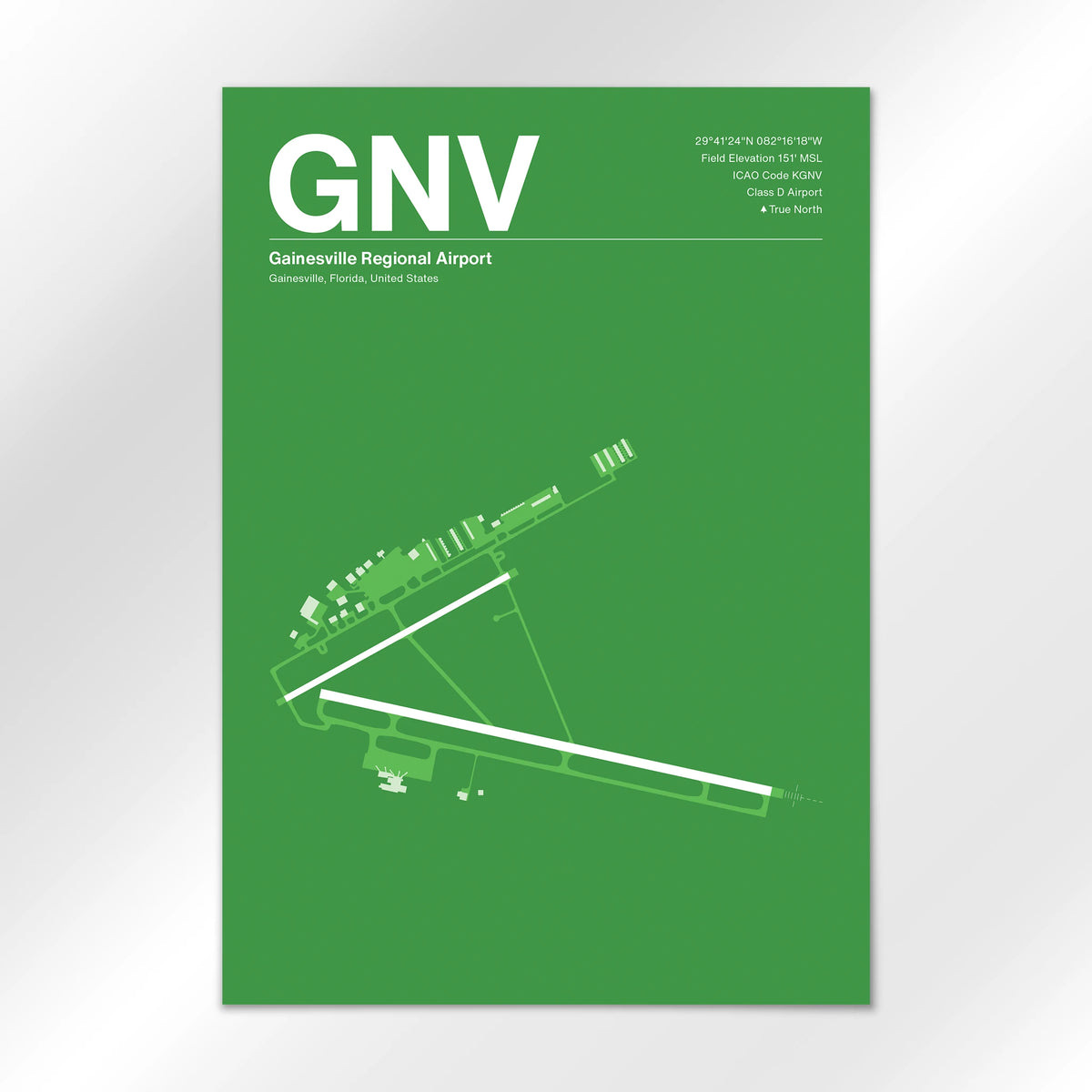 GNV Airport Diagram