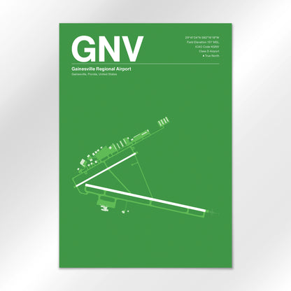 GNV Airport Diagram