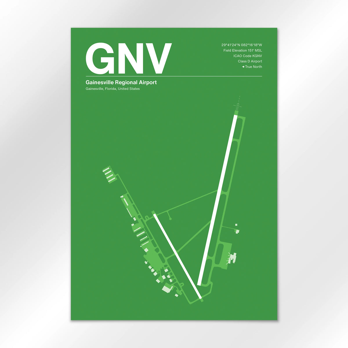 GNV Airport Diagram