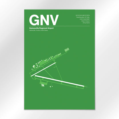 GNV Airport Diagram