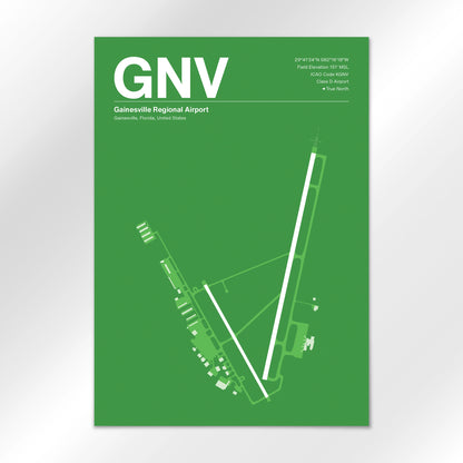 GNV Airport Diagram