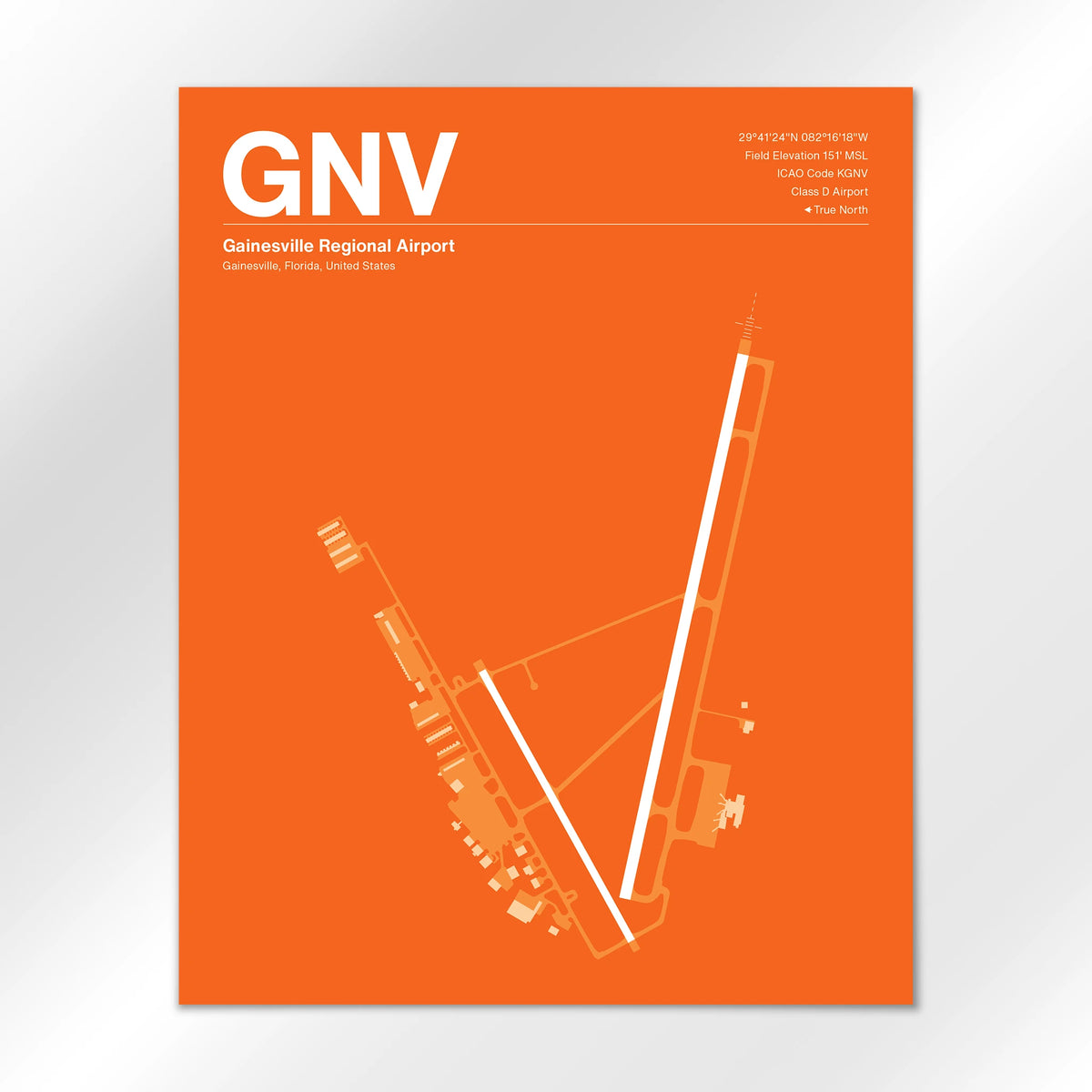 GNV Airport Diagram