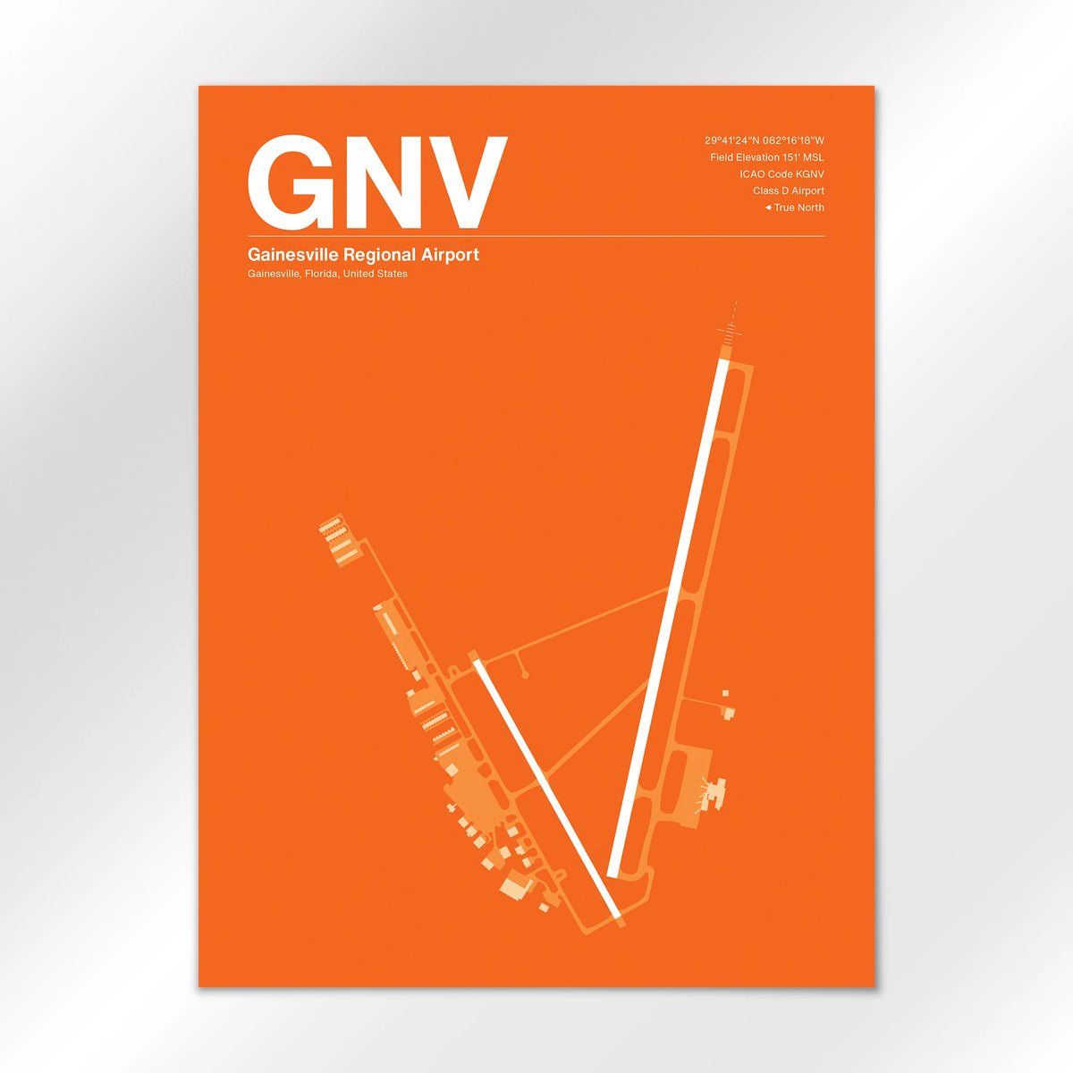 GNV Airport Diagram