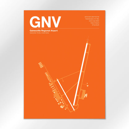 GNV Airport Diagram