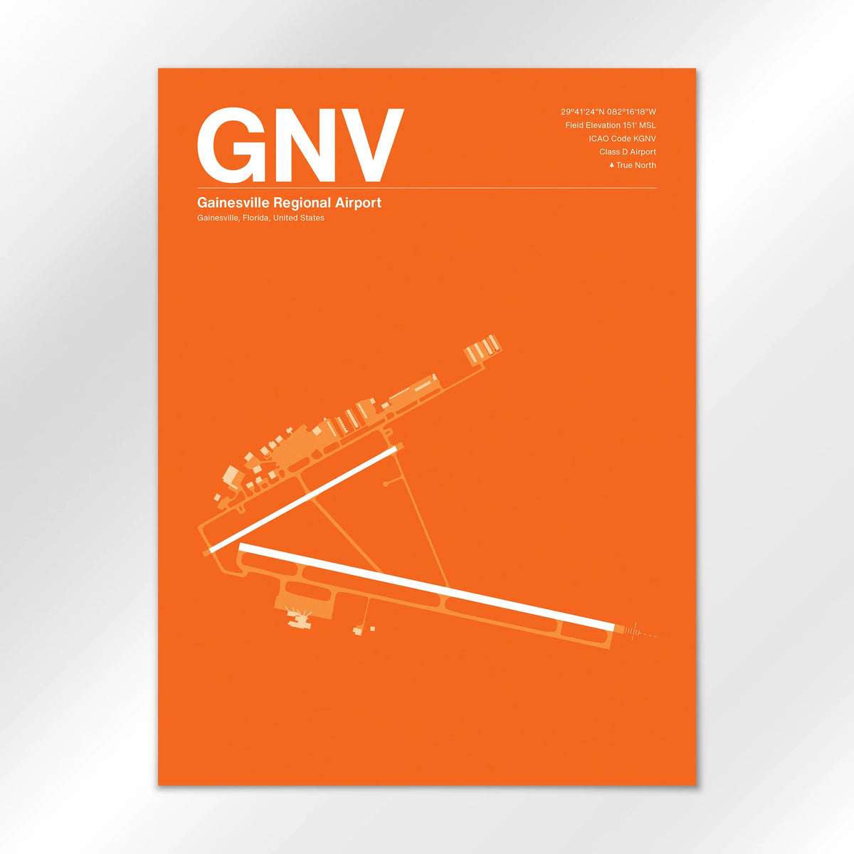 GNV Airport Diagram
