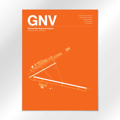 GNV Airport Diagram