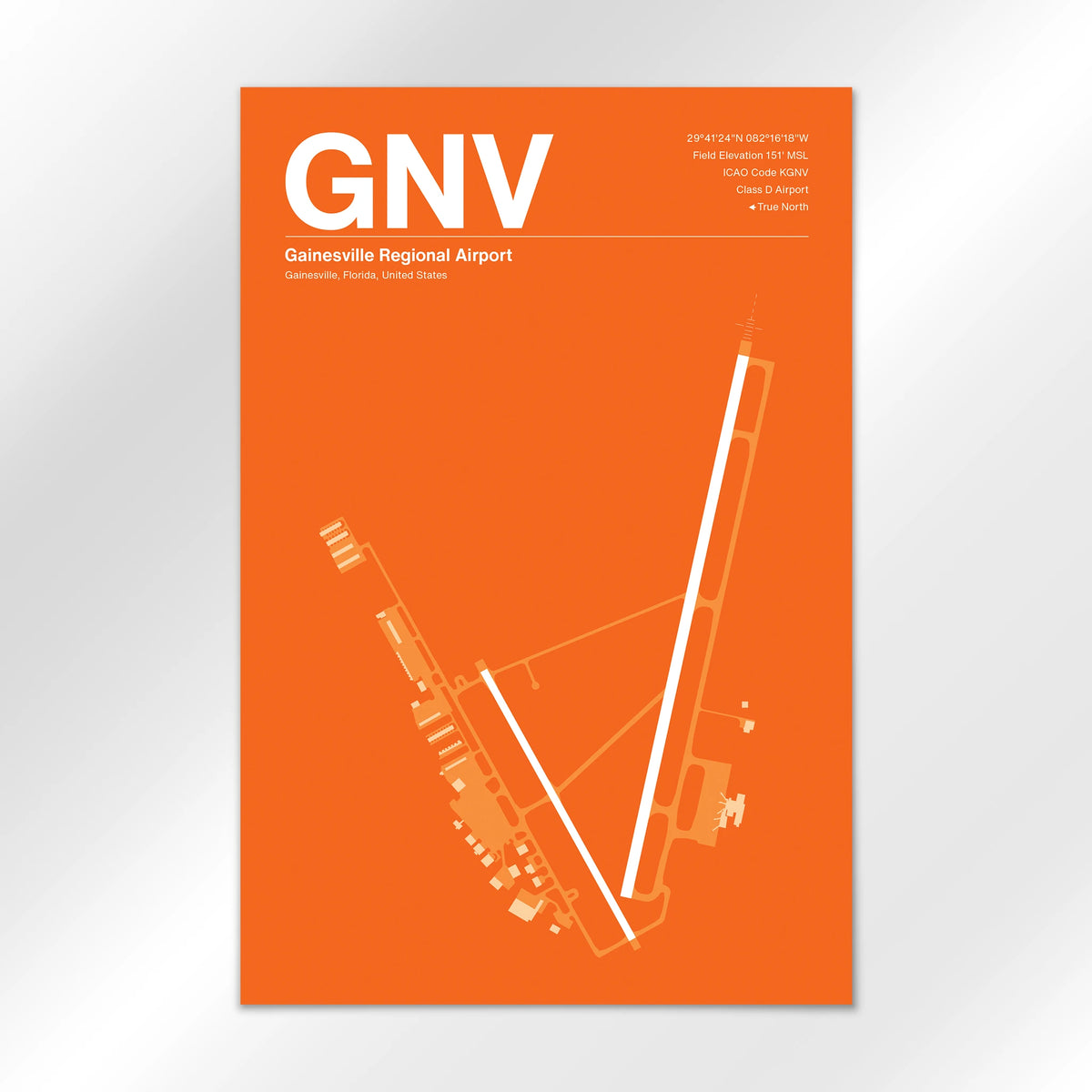 GNV Airport Diagram