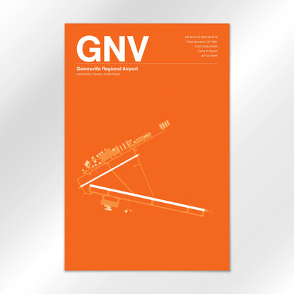 GNV Airport Diagram