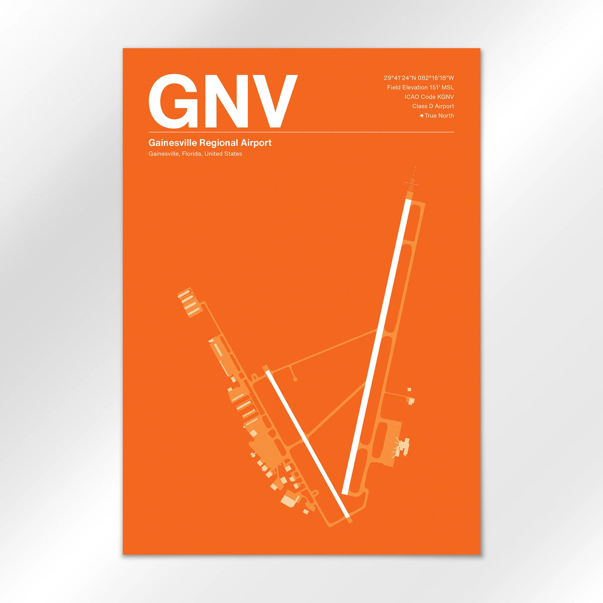 GNV Airport Diagram