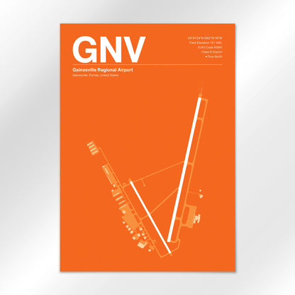 GNV Airport Diagram