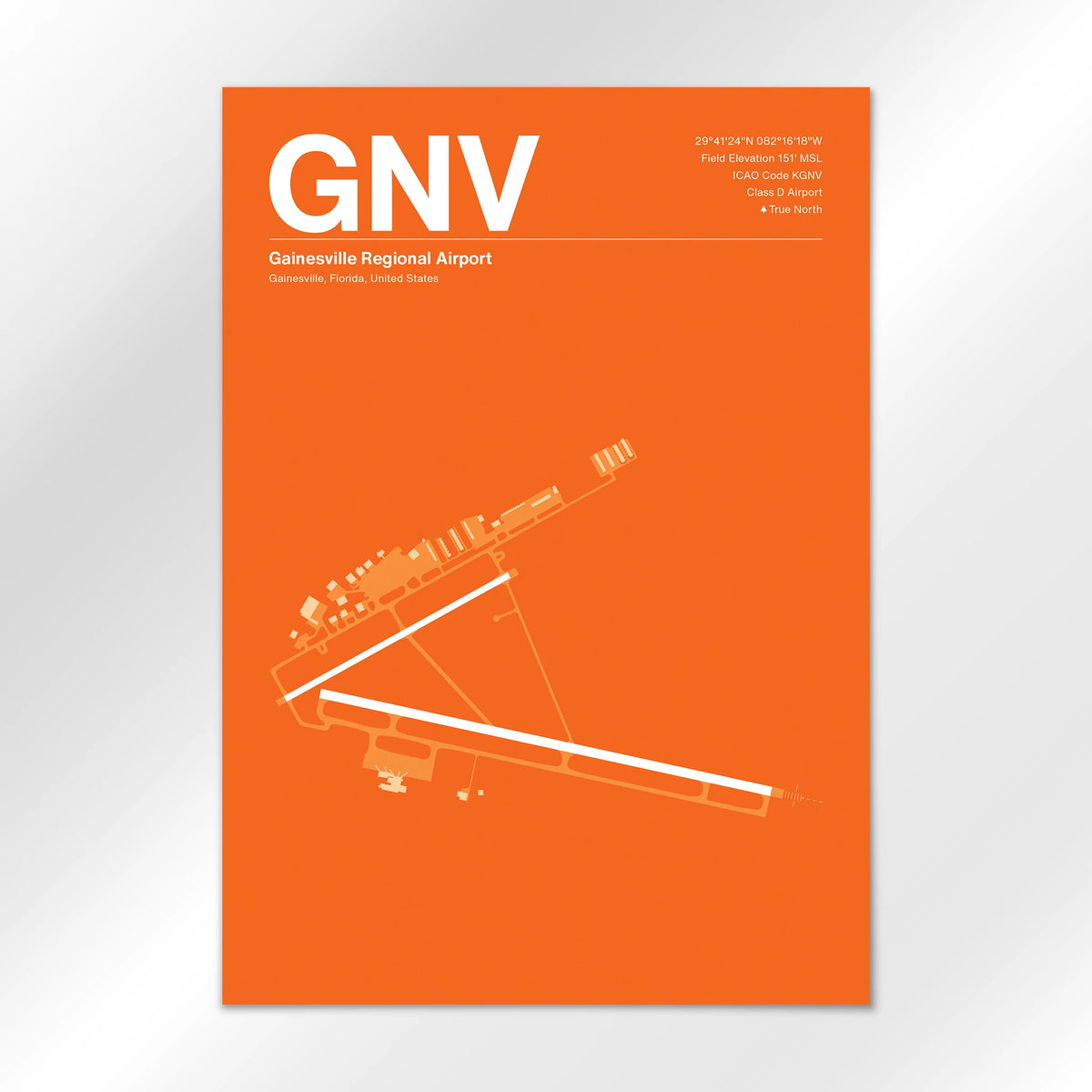 GNV Airport Diagram
