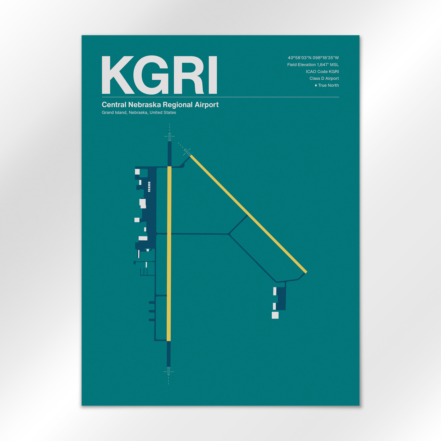 GRI Airport Diagram