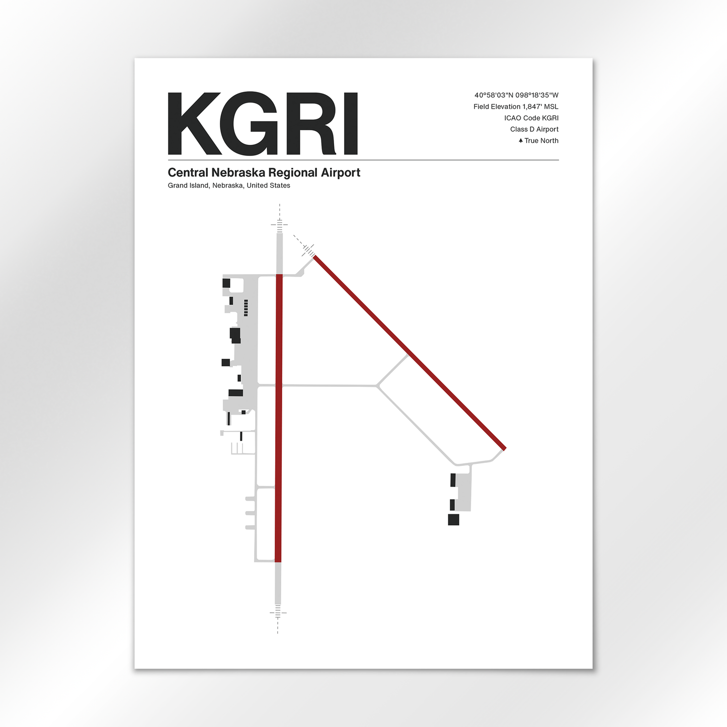 GRI Airport Diagram