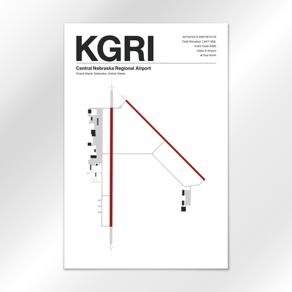 GRI Airport Diagram
