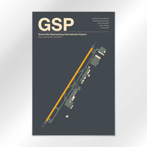 GSP Airport Diagram
