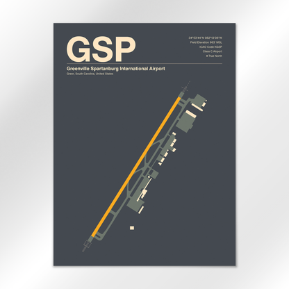 GSP Airport Diagram
