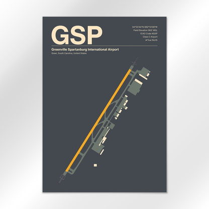 GSP Airport Diagram
