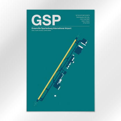 GSP Airport Diagram