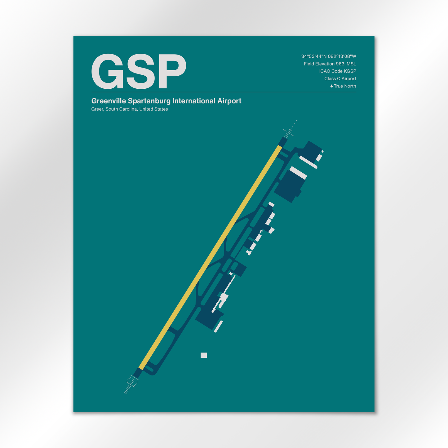 GSP Airport Diagram