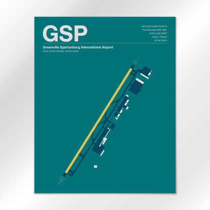 GSP Airport Diagram