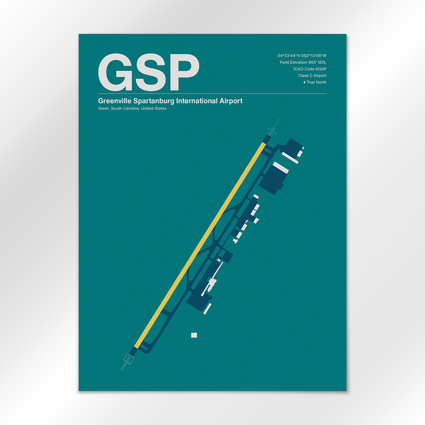 GSP Airport Diagram