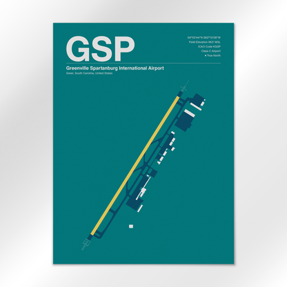 GSP Airport Diagram